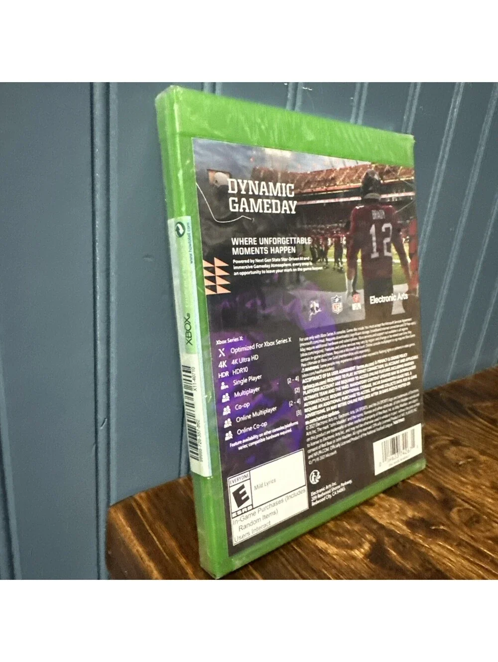 Brand New Sealed Madden NFL 22 Xbox Series X Patrick Mahomes Tom Brady
